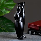 Фигура "Мама кошка" черная, 21х7х7см - фото 6864646