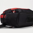 Рюкзак Энди, 35*16*60/30, отд на молнии, 4 н/кармана, расш, красный - фото 800977286