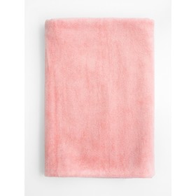 Полотенце, размер 30x70 см, цвет розовый