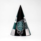 Колпак бумажный Happy Birthday, цвет зелёный (10 шт) - фото 801021815