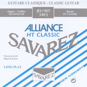 Комплект струн для классической гитары 540J Alliance HT Classic сильное натяжение, посереб,   757790