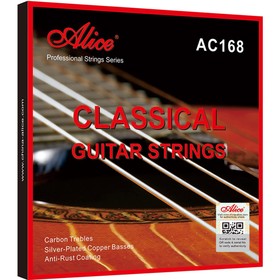 Комплект струн для классической гитары AC168-N серебренные, среднее натяжение