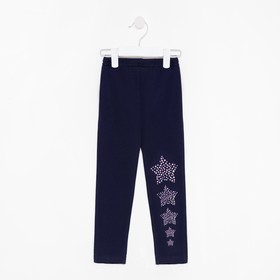 Панталоны (лосины) для девочки А.SW 6019-4 , цвет синий, рост 98