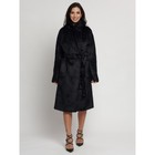 Пальто женское зимнее чёрного цвета, размер 52 - фото 5516148
