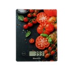 Весы кухонные Blackton Bt KS1004, электронные, до 10 кг, "томаты" - фото 6524633