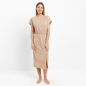 Платье женское, цвет кирпичный, размер 46