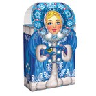 Подарочная коробка "Снегурочка" мини, сборная, 11 х 4,5 х 19,5 см