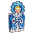 Подарочная коробка "Снегурочка" большая, сборная, 14,5 х 6,5 х 19,5 см