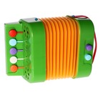 Музыкальная игрушка «Гармонь меховая. Тула», цвет зелёный - фото 107463678