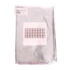 Панно фольгированное 74 х 142 см, 4 ряда, цвет серебристый 7391290