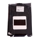 Панно фольгированное 74 х 142 см, 4 ряда, цвет чёрный 7391291