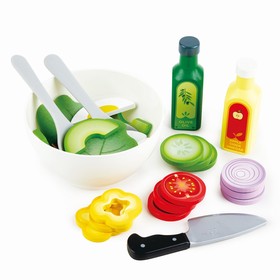 Игрушка «Овощной салат», 40 предметов в наборе (игрушечная еда и аксессуары)