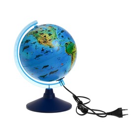 Интерактивный глобус Зоогеографический с подсветкой, 210мм (очкиVR) INT12100296 в Донецке