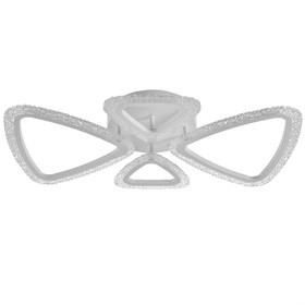 Люстра светодиодная Треугольник 70Вт LED 2700-4200К белый 61,5х38х8,5см