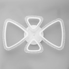 Люстра светодиодная Треугольник 70Вт LED 2700-4200К белый 61,5х38х8,5см - фото 801001371