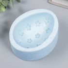 Молд силикон "Яйцо в цветочек" 8,5х6,5 см - фото 801004121