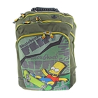 Рюкзак школьно-подростковый The Simpsons, 1 отдел на молнии, передний карман, верхний карман, уплотненные лямки