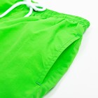 Купальные трусы мужские однотонные MINAKU цвет зелёный, р-р 54 - фото 802725511