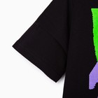 Футболка детская MINAKU Graffiti, цвет чёрный, рост 128 - фото 801407858 Футболка детская MINAKU Graffiti, цвет чёрный, рост 128 - фото 801407858