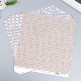 Бумага для скрапбукинга "Твидовый пиджак №2" 190 г/кв.м  30.5 x 30.5 см