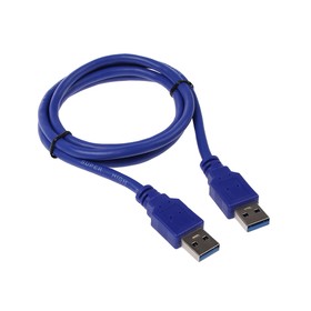 Кабель Cablexpert CCP-USB3-AMAM-1M, USB-A (male)-USB-A (male), USB 3.0, 1м, синий