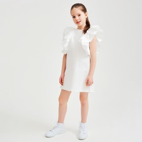 {{photo.Alt || photo.Description || 'Платье для девочки MINAKU: Cotton Collection цвет белый, рост 140'}}