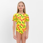 Купальник детский MINAKU «Вишенки», рост 116-122 - фото 801409959