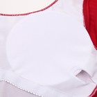 Купальник слитный Basic MINAKU, цвет красный, размер 46 - фото 801516548