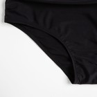 Трусы купальные женские MINAKU с завышенной талией, цвет чёрный, размер 56 - фото 801516688