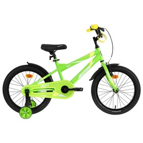 Велосипед 18" Graffiti Deft, цвет зеленый