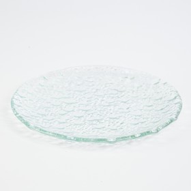 Блюдо круглое прозрачное «Натура», 21 см, BDK Glass