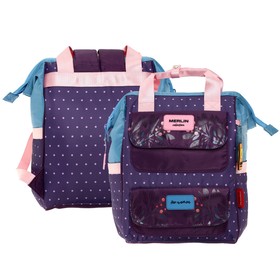 {{photo.Alt || photo.Description || 'Сумка-рюкзак молодёжный Across MOM, 43 х 29 х 15 см, синий, розовый'}}