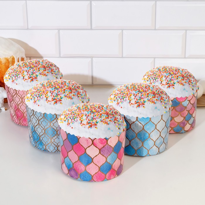 Формы Для Куличей 134 Бумажные Купить