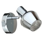 Спот Нея 1х40Вт Е14 хром 16х10х13см - фото 3135128