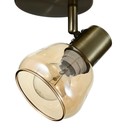 Спот  Обь 1х40Вт Е14 бронза 16х10х13см - фото 3280767