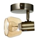 Спот  Обь 1х40Вт Е14 бронза 16х10х13см - фото 3280769