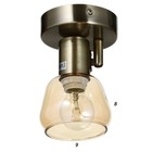 Спот  Обь 1х40Вт Е14 бронза 16х10х13см - фото 3280770