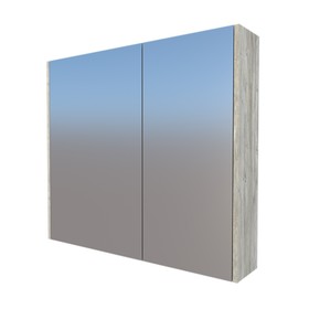 Шкаф-Зеркало "Джерси 80" пальмира 15 см х 80 см х 70 см