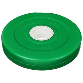 Диск гантельный 2,5 кг, d=50 мм, цвет зеленый
