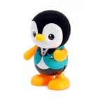 Игрушка «Пингвиненок», работает от батареек, танцует, свет и звук, в пакете - фото 7653809