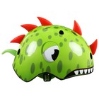 Шлем детский CORSA "Дракоша" размер М, цвет зелёный - фото 801080998