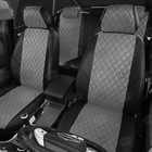 Авточехлы для Audi A3 8L с 1996-2003г. хэтчбек 5-ти дверный. Задние спинка и сиденье 40 на 60, 5 подголовников, перед подлокотник, БЕЗ заднего подлокотника. 7842695 Авточехлы для Audi A3 8L с 1996-2003г. хэтчбек 5-ти дверный. Задние спинка и сиденье 40 на 60, 5 подголовников, перед подлокотник, БЕЗ заднего подлокотника. 7842695