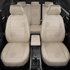Авточехлы для Audi A6 (C6) с 2004-2011г. седан, универсал Задние спинка и сиденье единые, задний подлокотник (молния), 5-подголовников 7842741 Авточехлы для Audi A6 (C6) с 2004-2011г. седан, универсал Задние спинка и сиденье единые, задний подлокотник (молния), 5-подголовников 7842741