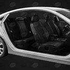 Авточехлы для Hyundai Tucson 1 с 2004-2010г. джип Задние спинка и сиденье 40 на 60. Пассажирская спинка складывается в столик. Задний подлокотник (молния), 5-подголовников 7843608 Авточехлы для Hyundai Tucson 1 с 2004-2010г. джип Задние спинка и сиденье 40 на 60. Пассажирская спинка складывается в столик. Задний подлокотник (молния), 5-подголовников 7843608