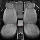 Авточехлы для Toyota LandCruiser 100 с 1998-2007г. джип Задние спинка и сиденье 40 на 60 ("40" за пассажиром). Задний подлокотник, передний подлокотник, 5 подголовников 7845450 Авточехлы для Toyota LandCruiser 100 с 1998-2007г. джип Задние спинка и сиденье 40 на 60 ("40" за пассажиром). Задний подлокотник, передний подлокотник, 5 подголовников 7845450