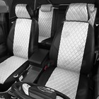 Авточехлы для ВАЗ Лада Гранта + Кросс с 2018-н.в. седан, лифтбек Передние сиденья с Боковыми пластиковыми кожухами. Задние спинка и сиденье 40 на 60, 5 подголовников 7845947 Авточехлы для ВАЗ Лада Гранта + Кросс с 2018-н.в. седан, лифтбек Передние сиденья с Боковыми пластиковыми кожухами. Задние спинка и сиденье 40 на 60, 5 подголовников 7845947