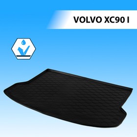 Коврик в багажник автомобиля Rival, Volvo XC90 I 2002-2014, полиуретан, 15901002 7847025