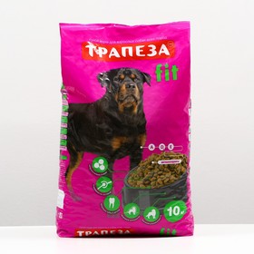 Сухой корм "Трапеза" FIT для собак, подверженных регулярным физическим нагрузкам, 10 кг