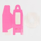 Складная коробка под кулич «Фуксия », 9 × 9 × 11 см (5 шт) - фото 801814654