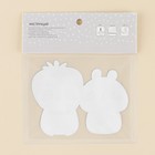 Термонаклейка для текстиля «Кролики», 8.97 × 7,07 см - фото 801084513